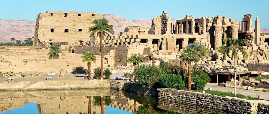 Oasis en Égypte